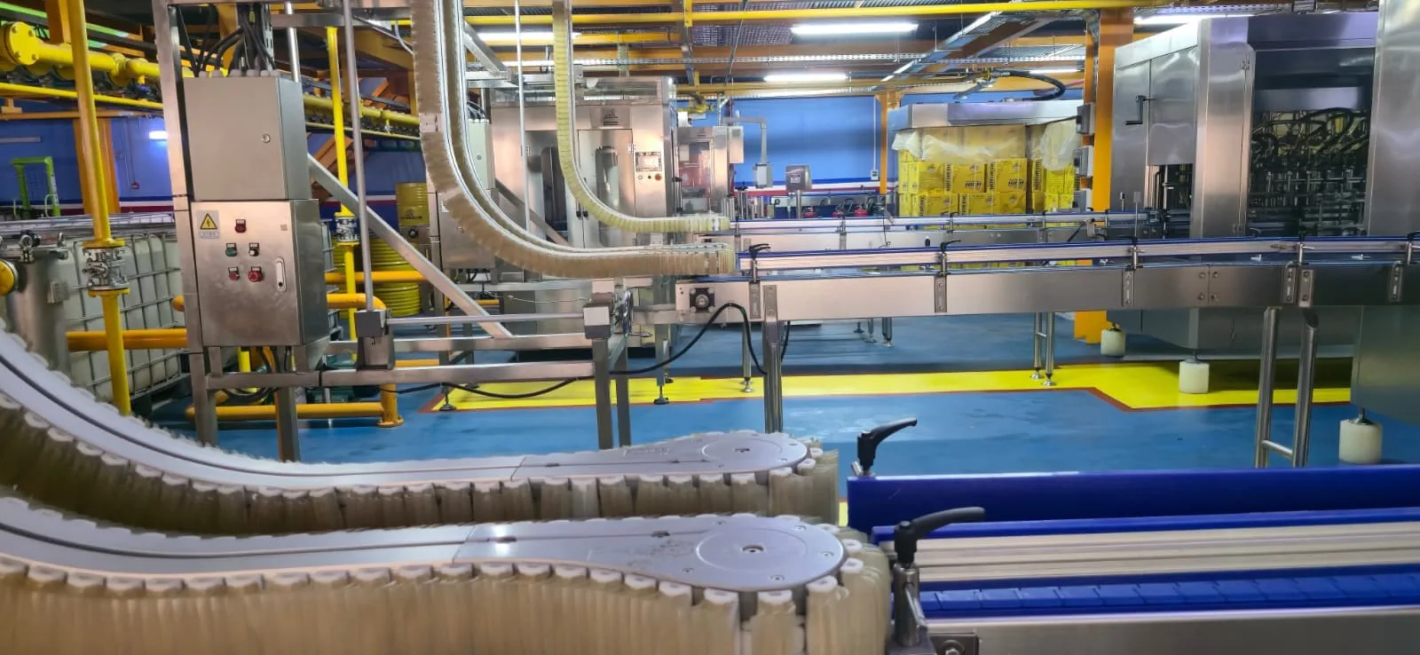 Bottle filling line