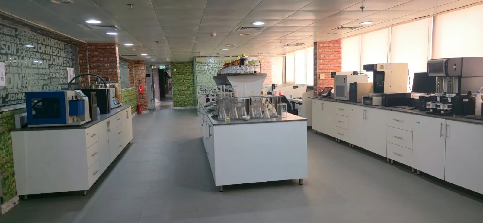 Johnson Motor Oil R&D laboratory